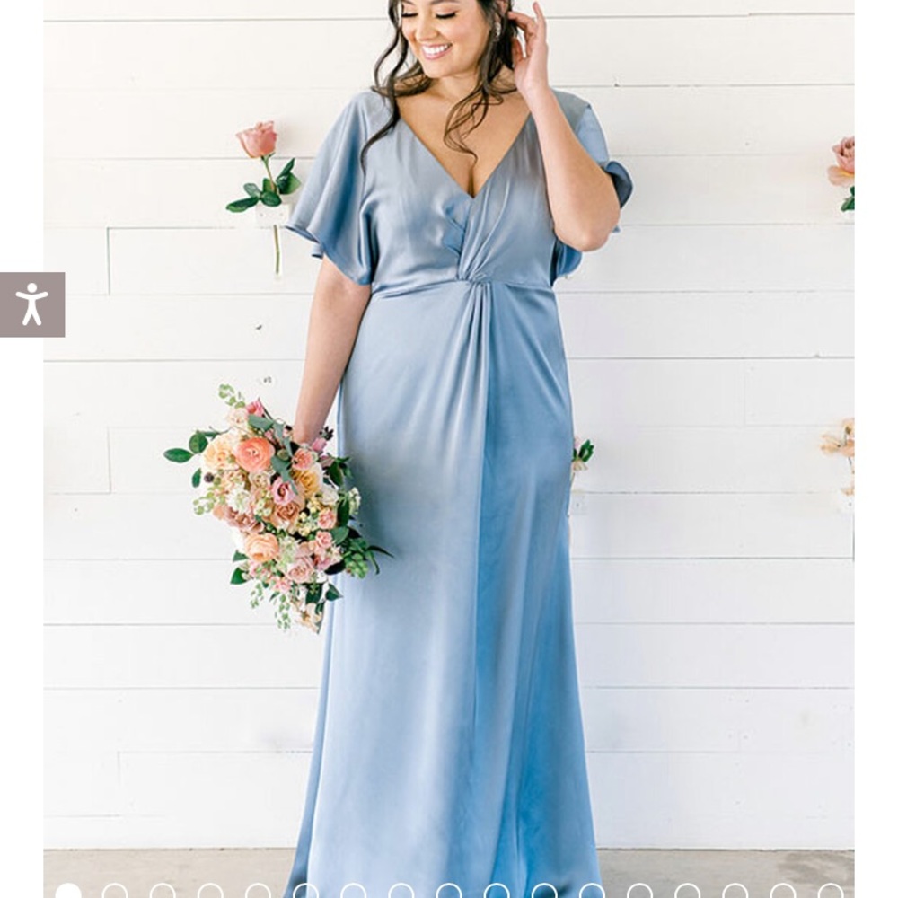 Revelry Bridesmaid dress- never worn with tags (couldn’t return). Satin
